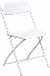 White Folding Chair
