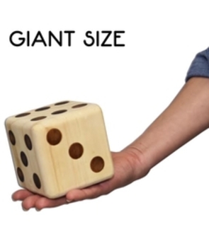 Giant dice, games, dice, party rentals, party extras